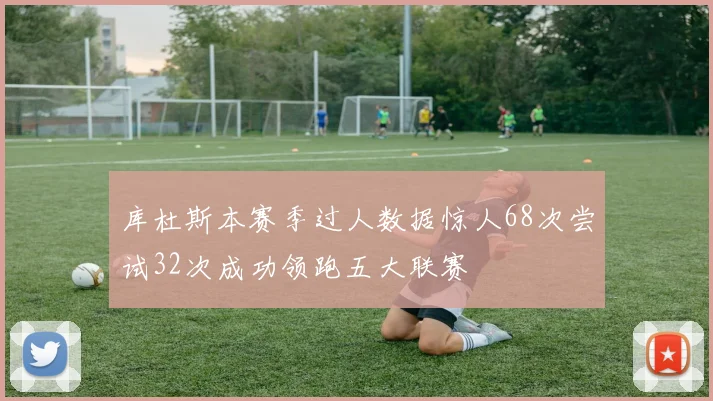 库杜斯本赛季过人数据惊人68次尝试32次成功领跑五大联赛
